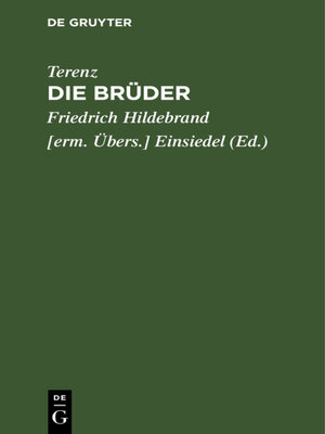 cover image of Die Brüder